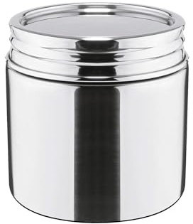 Weis 17375 Transportdose Vorratsdose mit Deckel Edelstahl 700 ml