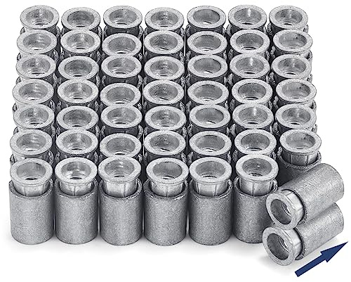 Hicarer Anchors for Concrete 1/4-20 Thread for Hurricane Shutter Concrete Anchors Hurricane Shutter Hardware Wall Anchor Bolts Machine Screw Bolts (50 Pcs)