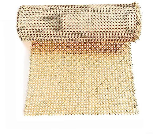 Rollo de cincha de mimbre de ratán,rollo de malla de ratán,material de enlatado para sillas,ratan rejilla mimbre,kit de opciones de varios tamaños para proyectos de bricolaje,decoración del hogar(D)