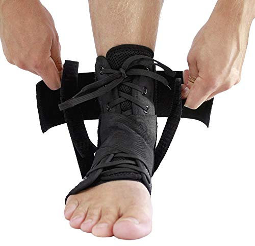 FußBandage Sprunggelenk,Bandage FußGelenk 1PC Tendonitis Verstauchung Erholung Pressurized Brace Knöchelschutz Verstellbare Bandage Band mit Klettverschluss Achilles Wandern Sports Injury Atmungsaktiv