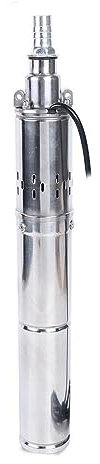 HEXEH water pump submersible Solar Water Pump Deep Well Submersible Pump Bore Hole Deep Well Irrigation Water Pump 5m³/h (Color : 180W-12V)