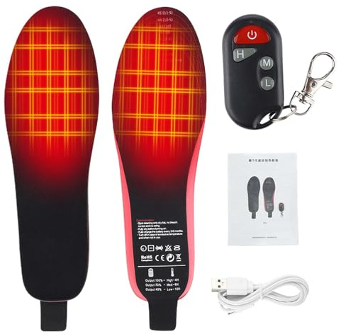 Electric Foot Warmer - Foot Heating Pad, Electric Foot Heating Pad | Cold Feet Heated Foot Warmer, Ultra Soft Plush Feet Warmer with 3 Heat Settings, Auto Shut-Off Heated Slippers for Winter Comfort