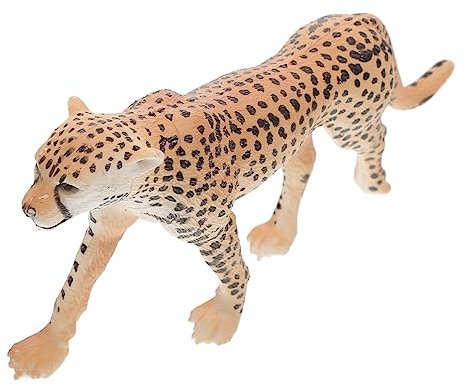 ibasenice Simuliertes Leopard Modell Lebensechte Tierfigur Als Dekoration Für Zuhause Garten Und Fotografie Für Lernspielzeug Und Kreative Gestaltung