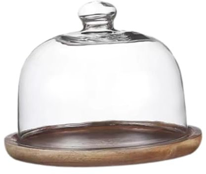 DKRAHRJJ Cake Stand with Lid, Cake Display Server Tray, Cake Tray Cake Serving Platter Cake Holder for Cream Party Birthday Muffins/15.5Cm