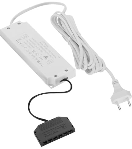 SOTECH LED Transformator 12 VDC 30 W Netzgerät mit 6-fach Verteiler LED | Konverter Spannungswandler