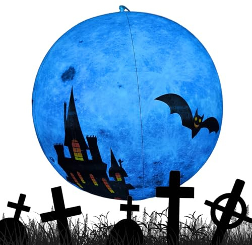 Hinchables Halloween Globo Calabaza | Decoración Halloween Exterior En Jardín, Patio, Porche, Entrada, Pasillo, Y Carnavales