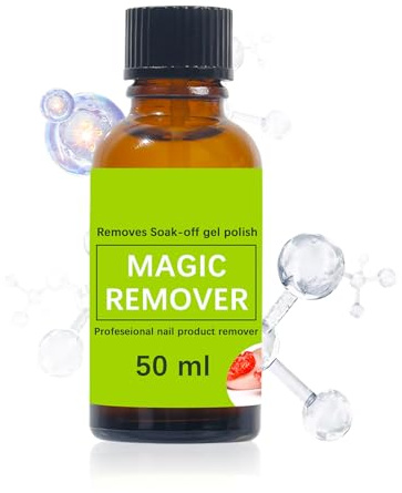 Renopfect Solvente Per Unghie Acriliche,Smalto Semipermante Rimozione 50 ml - Delicato Naturale Facile Applicazione Per Donne Ragazze