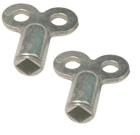 TDCuizent Radiator Bleed Key 5x5mm Zinc Alloy Heater Vent Key for Standard Radiator Valves Square Socket Heating Ventilation Tool for Bleeding Radiators and Improving Heating Efficiency(D)