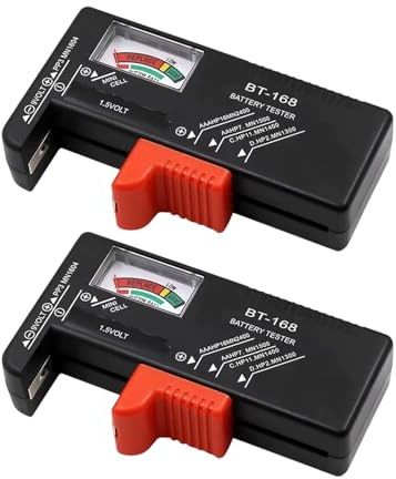 DUINIU 2 Rilevatori di Batterie, Apparecchi Elettrici Multifunzione, Tester di Batterie Universali, Rilevatori di Puntatori E Strumenti di Rilevamento della Potenza.