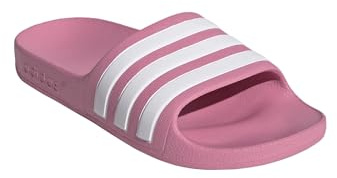 adidas Kids Adilette Badelatschen (pink/white, EU Schuhgrößensystem, Jugendliche, Numerisch, M, 38)