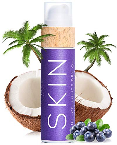 COCOSOLIS Anti Cellulite - Organic Dry Oil for Orange Peel - Tightens, Refreshes and Revitalises the Skin - Nourishing Oil for Massage (110)