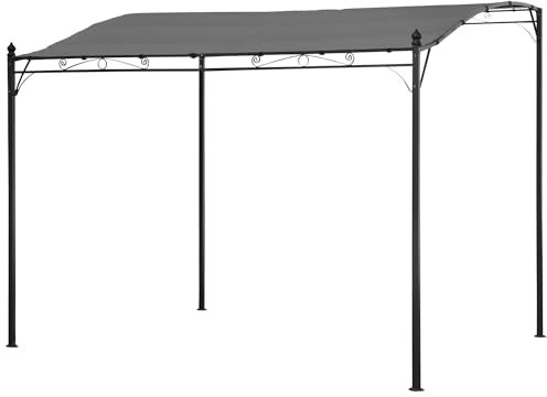 Happy Garden Wandpergola 3 × 2,5m Nice grau