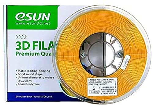 eSun FIL0131 3D Drucker Filament PETG 1,75mm 1kg GOLD SOLID