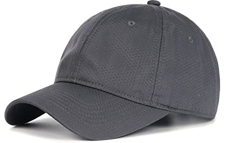 Zylioo Basecap XL/XXL Herren Großen Kopf,UV Schutz Running Kappe,Schnelltrocknend Sport Cap Lightweight Baseballkappe