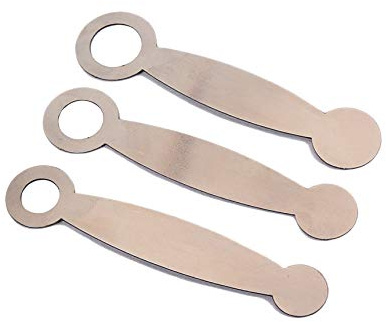 Pluuttiem 3 StüCk/Set Klarinetten Polster Reparatur Werkzeuge zum Einstellen der Klarinettenrohr Taste Holzblas Instrumenten Werkzeuge