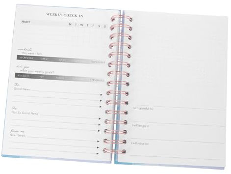 NAMOARLY Notizbuch Zur Trainingsplanung Fitness-agenda Notizblock Täglicher Trainingsplaner Selbstbeherrschendes Tagebuch Zum Aufbau Von Gewohnheiten