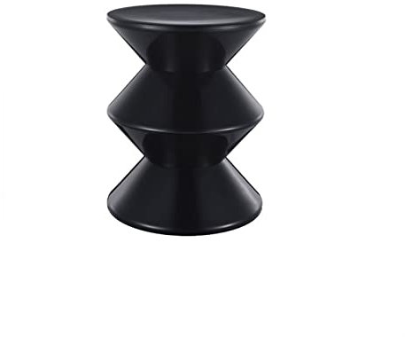 CCYENG Beistelltisch, Couchtisch, rund, Kleiner Beistelltisch, modern, kreativ, für den Flur, Wickelschuhhocker, Wohnzimmer, Sofa, Beistelltisch, Schlafzimmer, runder Nachttisch, Sofa-Bei