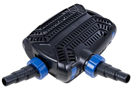 AquaForte CTF 14.000 Pompe pour aquarium, bassin, ruisseau, GR142, 14 m³/h, hauteur de refoulement de 7 m, 120 W, 220-240 V