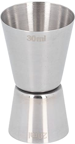 Double Cocktail Jigger, 0.7oz 1oz Shot Measure Jigger Edelstahl Jigger im japanischen Stil Bar Werkzeuge für Bar Party Cocktail