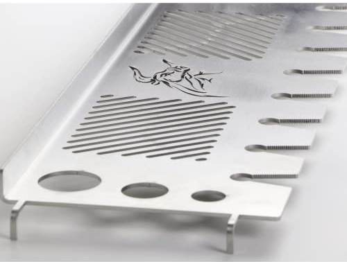 Kette´s Grillzubehör Edelstahl-Warmhalterost kompatibel mit Gasgrills von Rösle (Videro/Sansibar G3)