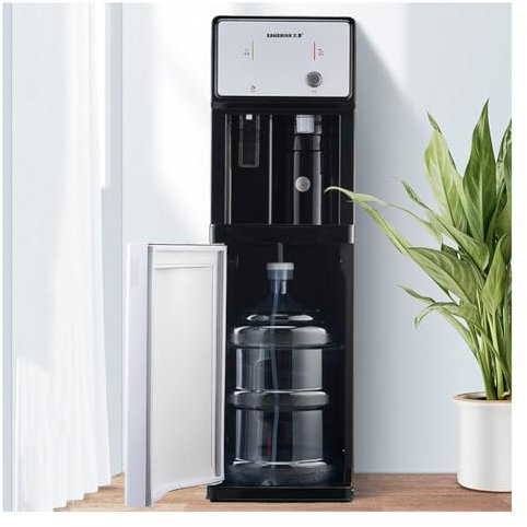 Fuente Elegance Blanca, Dispensador de Agua fría y Caliente, Fuente de botellón Ideal para Hogar y Oficina