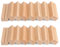 Windfromort Lot de 16 porte-cartes de table en hêtre - Porte-cartes de menu - Présentoir photo - Présentoir en bois - Présentoir de table en bois de hêtre - Pour mariages, banquets, fêtes
