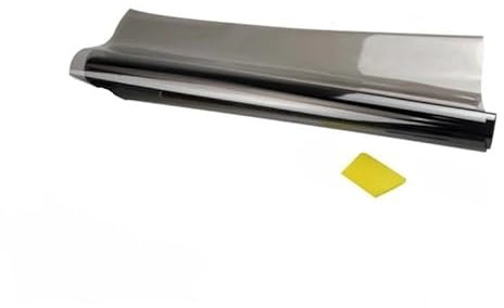 CaFfen TöNungsfolie Auto 300CM x 50CM Schwarz Auto Fenster Folien Fenster Film Hause Fenster Glas UV Schutz Aufkleber Filme Scheiben TöNungsfolie Auto(1 Percent)