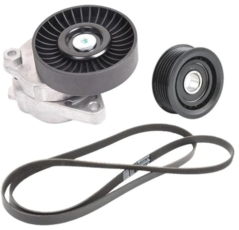 Polea Tensora Cinturón Coche Kit Tensor De Correa Para Benz W202 W203 W209 W210 W211 W220 W163 W164 W463 W639 M112 1122000970 0002020019 0149977192