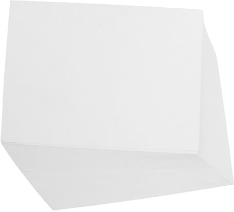 TOYANDONA 100 pièces Carton de Pliage pour Vêtements Planches Rigides Blanches Anti-Rides pour T-Shirts et Chemises Support Solide pour Emballage et Organisation Textile