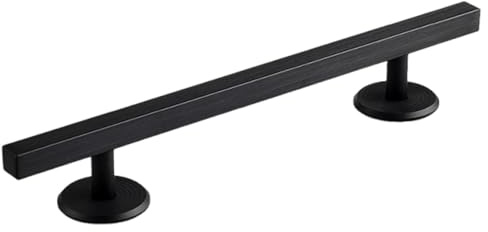 Harilla Fingerboards Rail Zubehör Premium Solide Konstruktion Neuheit Spielzeugdeck Tolles Geschenk für Training Finger Skateboard Rail, Schwarz