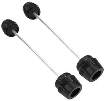 Passend für SMC 790 890 690 390 Duke R Motorrad vorne Hinterrad Achse Gabel Crash Slider Schutz(Front Rear-Black-8)