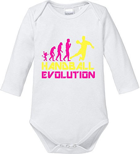 EZYshirt® Handball Evolution Baby Body Longsleeve