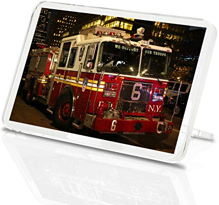 1 x Kühlschrankmagnet – New York Fire Engine Classic Kühlschrankmagnet – Roter LKW Notfall Fun Geschenk #14548