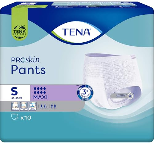 Tena Proskin Maxi Pants Culottes Absorbantes Fuites Urinaires Taille S 65-85cm x10