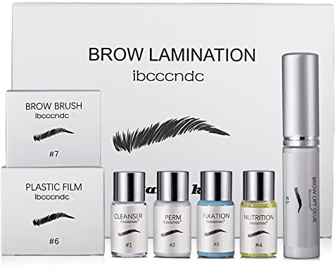 Augenbrauen Laminierungs Eyebrow Lamination Kit - Augenbrauen Lifting Set Wasserdicht Langlebiges Styling DIY Brow Lifting Set zum Anheben der Augenbrauen Make-up