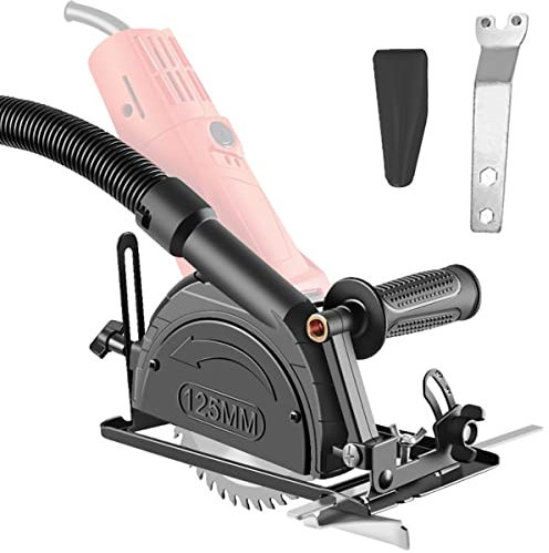 Caffney Angle Grinder Holder - 45° Adjustable Stand for Dust Free Cutting