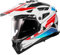 LS2 casco de motocross Pioneer II Namib white blue red M