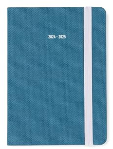Letts of London Raw Schülerkalender 2024/2025, A6, Wochenansicht, Blaugrün