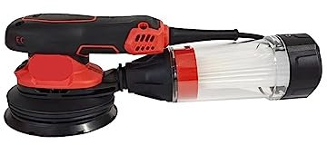 OTENC Lijadora Orbital, Amoladora En Seco Máquina De Papel De Lija 5 excéntrica Pulido Coche Carpintería para fabricación de Metales, carpintería y Pulido(1 Set with Cup)