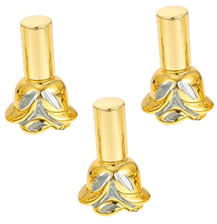 Baluue 3pcs Travel Perfume Refillable Bottle Bronzing Spray Bottle Essential Oil Perfume Atomiser Fine Mist Spray for Aromatherapy