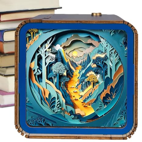 Puzzle in legno senza fili luce notturna 3D | Puzzle in legno senza fili Luce notturna LED 3D | Lampada d'arte giocattolo di puzzle, puzzle in legno 3D LED luce notturna senza fili luce notturna per