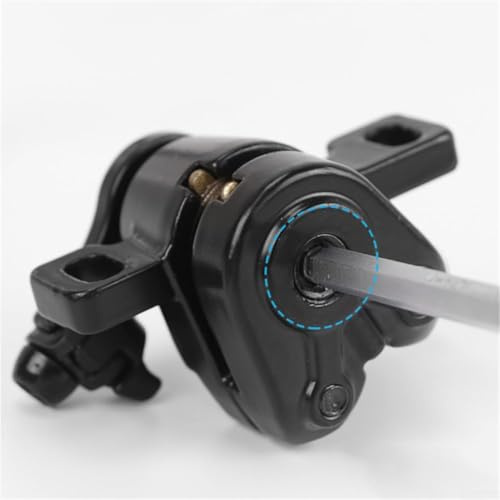 Performance Disc Brake Caliper for Electric Scooters, Front Right, Compatible with For 8 and 10 inch E Bikes, Includes Brake Pads (Red)