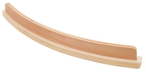 PERSELOSO Spielkartenhalter Holz Gebogen Stabil Glatte Oberfläche für Senioren Kartenspiel Poker Bridge Freizeit und Familie