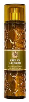 Bath and Body Works Free As A Flower Fine Body Fragrance Mist 8 Fluid Ounce (Free As A Flower)