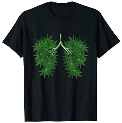Dénoyauteur de cannabis humoristique pour poumons de mauvaises herbes T-Shirt
