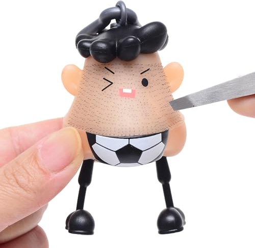 Angel's Wonderland Fußball Mitesser Spielzeug Entferner Neuheit Lustiges Spielzeug,Fidget Spielzeug als Geburtstag Geschenk, Spaß für einen Pickel Popper,hilft mit Angst dumm Aber großes Geschenk