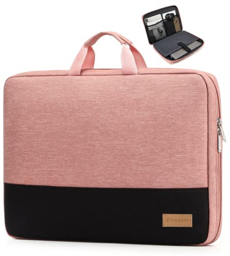 Bagasin 14 inch Laptop Case, Laptop Case for MacBook HP Lenovo Dell ASUS Acer Chromebook | Laptopväska lämplig för MacBook Air 15,3, vattenavvisande