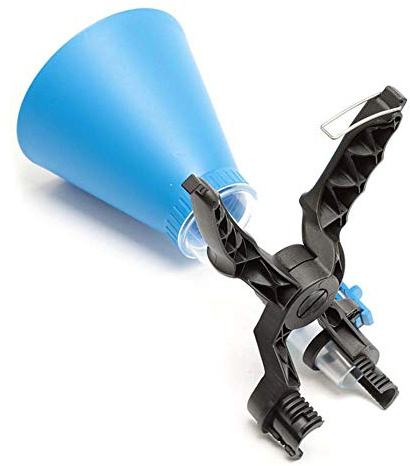 Embudo de Aceite de Motor de Automóvil, Embudo de Aceite de Motor de Automóvil Universal Kit de Equipo de Llenado de Embudo Especial de Gasolina Ajustable (Azul)