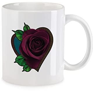 Urban Backwoods Tattoo Rose Tasse Mit Spruch Kaffeetasse