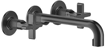 Gessi Inciso+ Farbset für 2-Griff-Waschtisch-Armatur, mit Auslauf 190-210 mm, ohne Ablaufgarnitur, 58190, Farbe: Bronze Antik